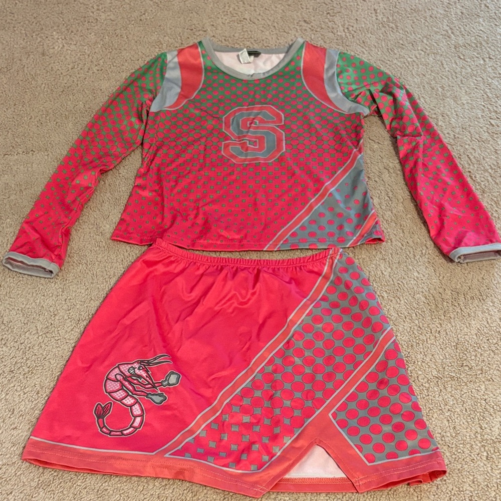Disney Zombies Addison Cheerleader Costume Set